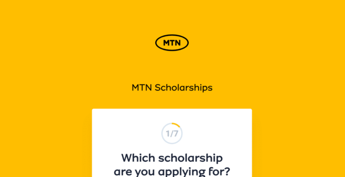 mtn scholarship